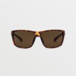 Z0ZR08560 Matte Tort/Bronze Unisex Roll Sunglasses Volcom Outdoor