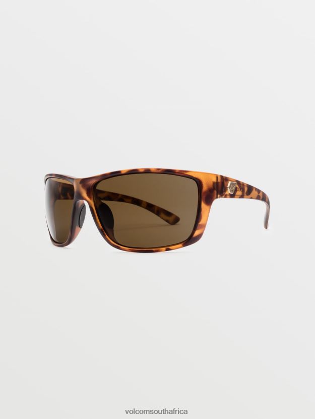 Z0ZR08560 Matte Tort/Bronze Unisex Roll Sunglasses Volcom Outdoor - Image 3