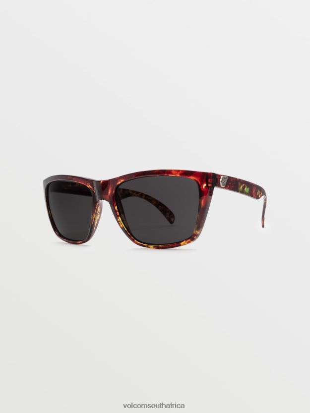 Z0ZR08561 Gloss Sea Grass Tort/Gray Unisex Plasm Sunglasses Volcom Outdoor - Image 3