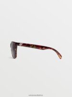 Z0ZR08561 Gloss Sea Grass Tort/Gray Unisex Plasm Sunglasses Volcom Outdoor - Image 5
