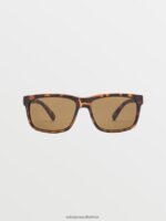 Z0ZR08563 Matte Tort/Bronze Unisex Wig Sunglasses Volcom Outdoor