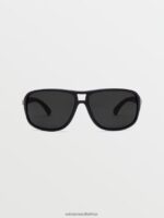 Z0ZR08565 Matte Black/Gray Polar Unisex Stoke Sunglasses Volcom Outdoor