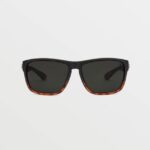 Z0ZR08566 Matte Darkside/Gray Polar Unisex Baloney Sunglasses Volcom Outdoor