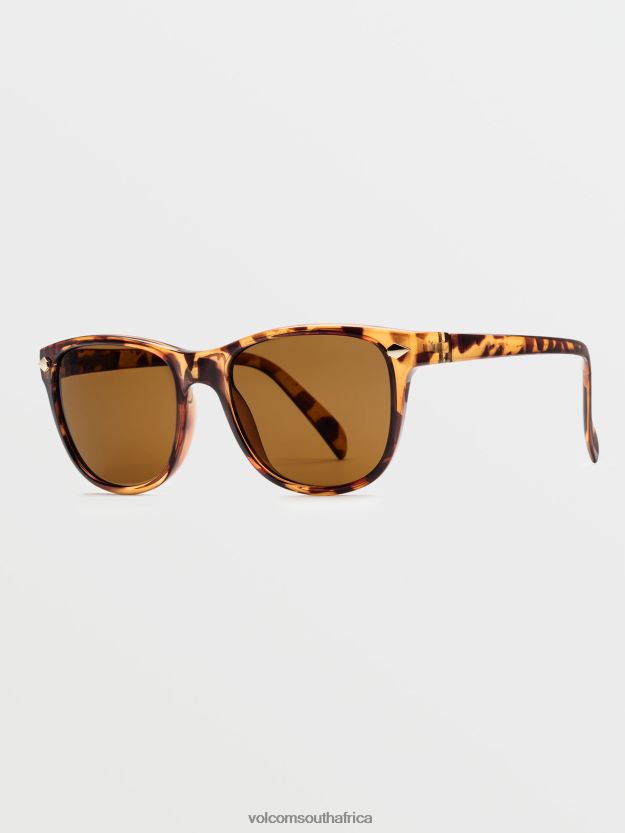 Z0ZR08569 Gloss Tort/Bronze Unisex Swing Sunglasses Volcom Outdoor - Image 2