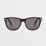Z0ZR08570 Gloss Black/Gray Unisex Swing Sunglasses Volcom Outdoor