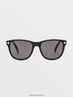 Z0ZR08570 Gloss Black/Gray Unisex Swing Sunglasses Volcom Outdoor