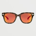 Z0ZR08571 Gloss Tort/Heat Mirror Unisex Freestyle Sunglasses Volcom Outdoor