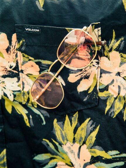 Z0ZR08574 Gloss Gold/Pink Unisex Happening Sunglasses Volcom Outdoor