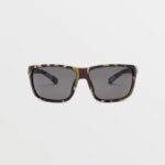 Z0ZR08575 Matte Camo/Gray Polar Unisex Roll Sunglasses Volcom Outdoor