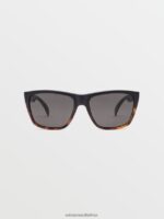 Z0ZR08576 Matte Darkside/Gray Polar Unisex Plasm Sunglasses Volcom Outdoor