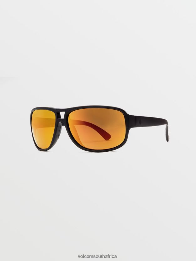 Z0ZR08577 Matte Black/Heat Mirror Unisex Stoke Sunglasses Volcom Outdoor - Image 3
