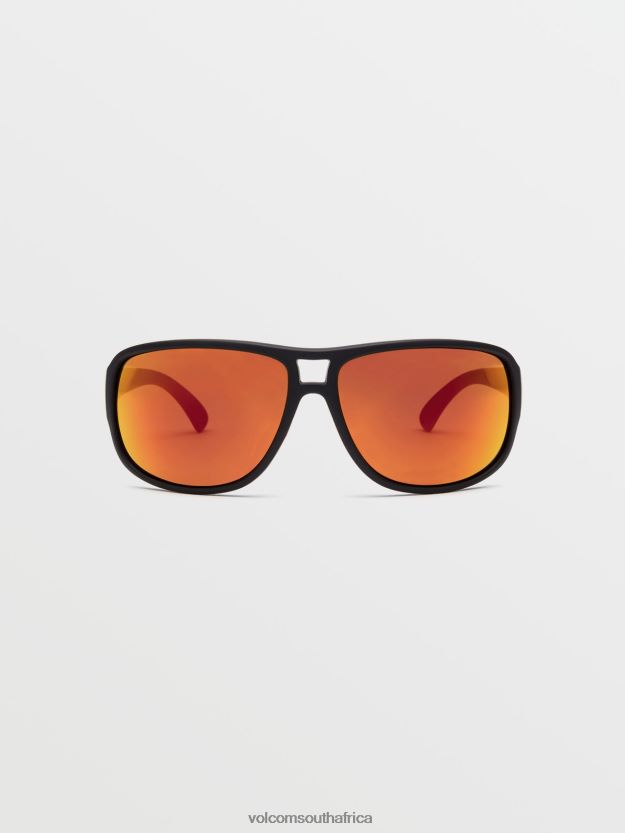 z0zr08577_matte_black_heat_mirror_unisex_stoke_sunglasses_volcom_outdoor.jpg Z0ZR08577 Matte Black/Heat Mirror Unisex Stoke Sunglasses Volcom Outdoor - Image 1