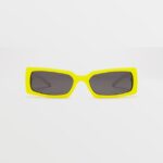 Z0ZR08578 Gloss Lime/Gray Unisex Magna Sunglasses Volcom Outdoor