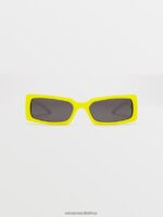 Z0ZR08578 Gloss Lime/Gray Unisex Magna Sunglasses Volcom Outdoor