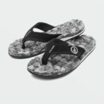 Z0ZR08581 Grey Combo Men Recliner Sandals Volcom Footwear