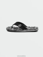 Z0ZR08581 Grey Combo Men Recliner Sandals Volcom Footwear - Image 5