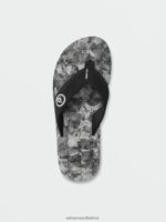 Z0ZR08581 Grey Combo Men Recliner Sandals Volcom Footwear - Image 9
