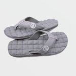 Z0ZR08585 Light Grey Men Recliner Sandals Volcom Footwear