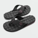 Z0ZR08586 Navy Combo Men Recliner Sandals Volcom Footwear