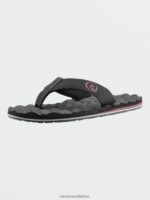 Z0ZR08586 Navy Combo Men Recliner Sandals Volcom Footwear - Image 3