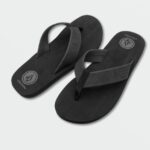 Z0ZR08588 Black Destructo Men Daycation Sandals Volcom Footwear