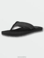 Z0ZR08588 Black Destructo Men Daycation Sandals Volcom Footwear - Image 7