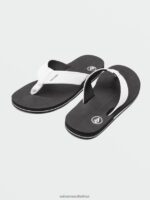 Z0ZR08590 New Fashion Men Victor Sandals- White Volcom Footwear