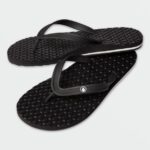 Z0ZR08594 Black Men Eco Concourse Sandals Volcom Footwear