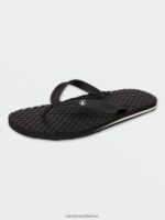Z0ZR08594 Black Men Eco Concourse Sandals Volcom Footwear - Image 5