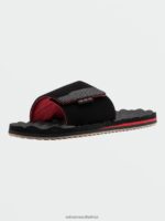 Z0ZR08598 Ribbon Red Men Recliner Slide Sandals Volcom Footwear - Image 11