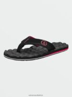 Z0ZR08599 Ribbon Red Men Recliner Sandals Volcom Footwear - Image 3