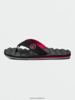 Z0ZR08599 Ribbon Red Men Recliner Sandals Volcom Footwear - Image 5
