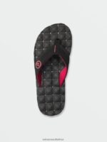 Z0ZR08599 Ribbon Red Men Recliner Sandals Volcom Footwear - Image 9