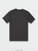 Z0ZR085 Vintage Blue Men Stonepur Short Sleeve Tee Volcom Clothing - Image 11