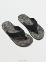 Z0ZR08601 Dark Camo Men Victor Sandals Volcom Footwear
