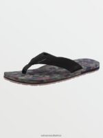 Z0ZR08601 Dark Camo Men Victor Sandals Volcom Footwear - Image 6
