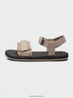 Z0ZR08602 Desert Sand Men V.Co Trail Sandals Volcom Footwear - Image 6