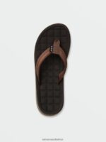 Z0ZR08604 Brown Men V.Co Draft Sandals Volcom Footwear - Image 20