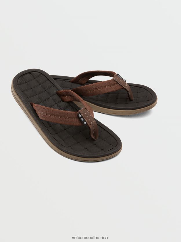 z0zr08604_brown_men_v_co_draft_sandals_volcom_footwear.jpg Z0ZR08604 Brown Men V.Co Draft Sandals Volcom Footwear - Image 1