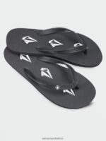 Z0ZR08606 Stoney Black Men Rocker 2 Sandals Volcom Footwear