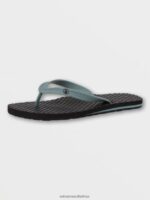 Z0ZR08607 Blue Combo Men Eco Concourse Sandals Volcom Footwear - Image 5