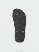 Z0ZR08608 Pewter Men Eco Concourse Sandals Volcom Footwear - Image 2
