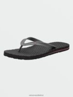 Z0ZR08608 Pewter Men Eco Concourse Sandals Volcom Footwear - Image 11