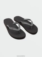 Z0ZR08608 Pewter Men Eco Concourse Sandals Volcom Footwear
