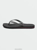 Z0ZR08608 Pewter Men Eco Concourse Sandals Volcom Footwear - Image 6