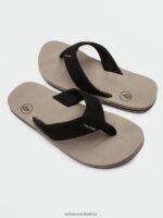 Z0ZR08610 Khaki Men Victor Sandals Volcom Footwear