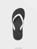 Z0ZR08612 White Men Eco Concourse Sandals Volcom Footwear - Image 10