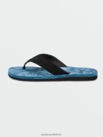 Z0ZR08614 Aged Indigo Men Victor Sandals Volcom Footwear - Image 6