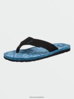 Z0ZR08614 Aged Indigo Men Victor Sandals Volcom Footwear - Image 8
