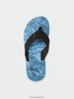 Z0ZR08614 Aged Indigo Men Victor Sandals Volcom Footwear - Image 10